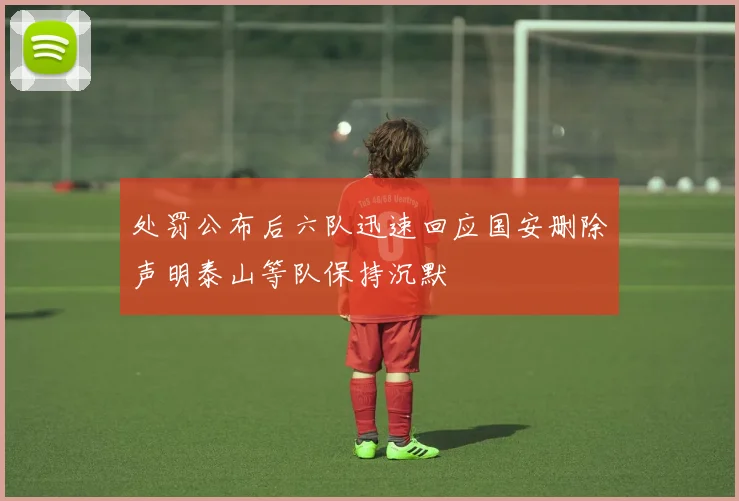 处罚公布后六队迅速回应国安删除声明泰山等队保持沉默